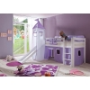 MIDSLEEPER BED WITH SLIDE AND TOWER PEGASUS