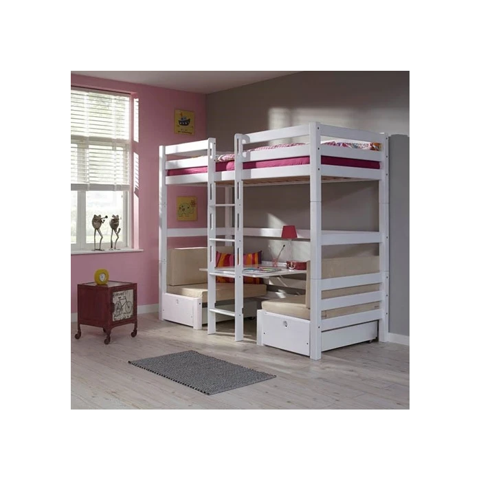 bunk bed  with desk