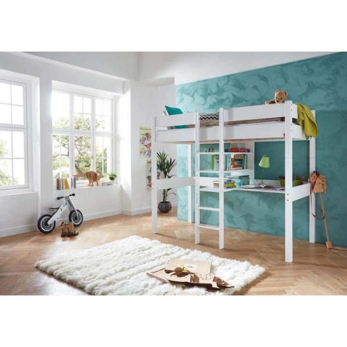 CAMA ALTA CON ESCRITORIO BOSTON