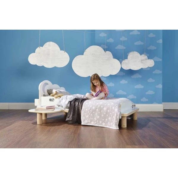CAMA INFANTIL CON LUZ  MOONLIGHT
