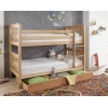 BUNK BED WITH TRUNDLE BED APHRODITE