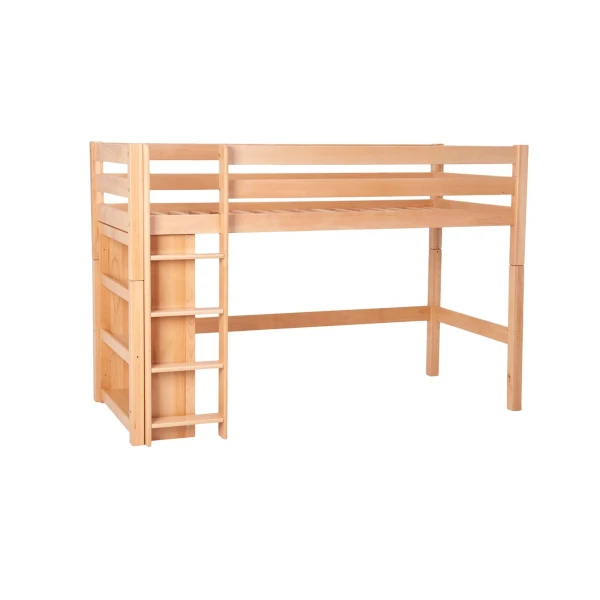 CAMA ALTA CON ESTANTERÍA NIOBE