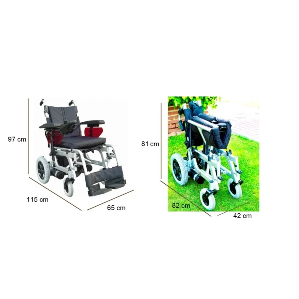 SILLA DE RUEDAS PLEGABLE EMBLEMA