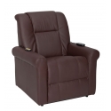 LIFT RECLINER CHAIR BROWN SEINE