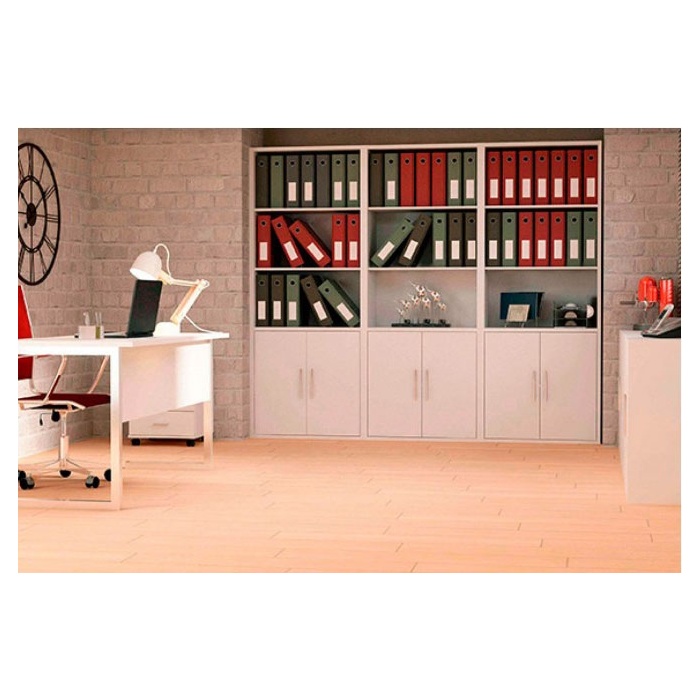 ESTANTERÍA CON ARMARIO TEXT