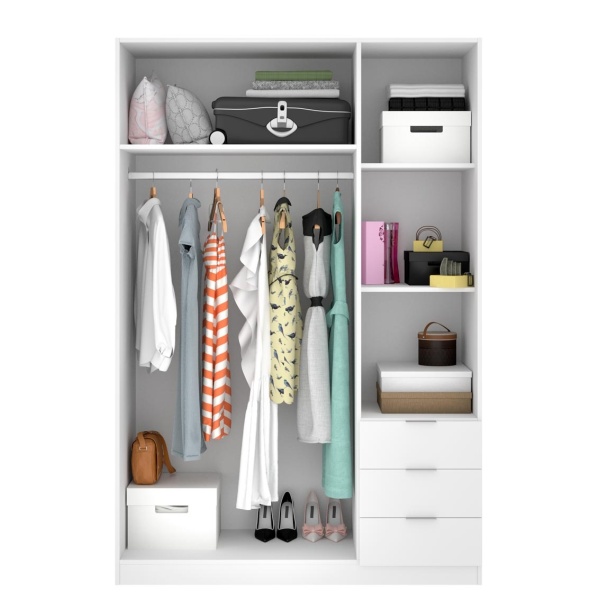  Wardrobe 3 doors and 3 drawers