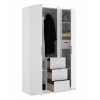 WARDROBE 3 DOORS AND 3 DRAWERS ELEVEN