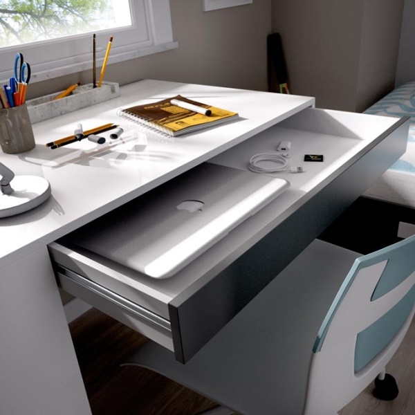  two-tone writing desk