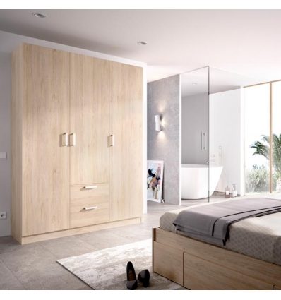 WARDROBE 3 DOORS AND 2 DRAWERS FLOK