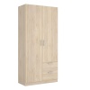 WARDROBE 2 DOORS AND 2 DRAWERS MOLLY
