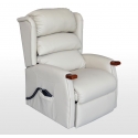 BEIGE LIFT ARMCHAIR WITH 2 MOTORS AND MASSAGE SPLENDOR