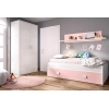 TRUNK BED WITH SHELF HANNA