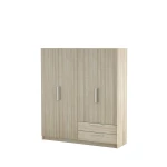 4-door wardrobe with 2 drawers