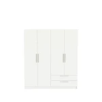 4-door wardrobe with 2 drawers