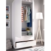 2 DOORS AND 2 DRAWERS WARDROBE LINCOLN