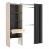 DRESSING ROOM WITH DRAWER AND CURTAIN ISTAR