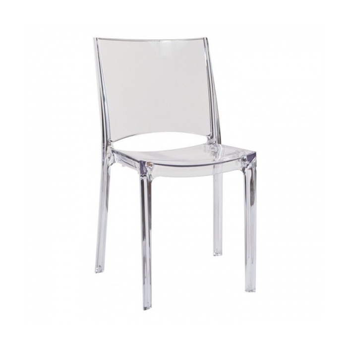SILLA APILABLE TRANSPARENTE B-SIDE