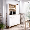 KITCHEN FURNITURE WITH 4 DOORS AND DRAWER CHEUF