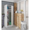 BROOM CABINET FLORO