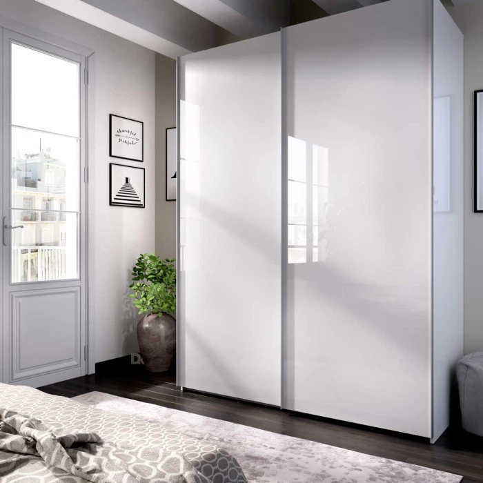  Wardrobe 2 sliding doors