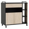 KITCHEN AUXILIARY FURNITURE WITH WHEELS MILO