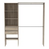 OPEN WARDROBE WITH 2 DRAWERS IVAR