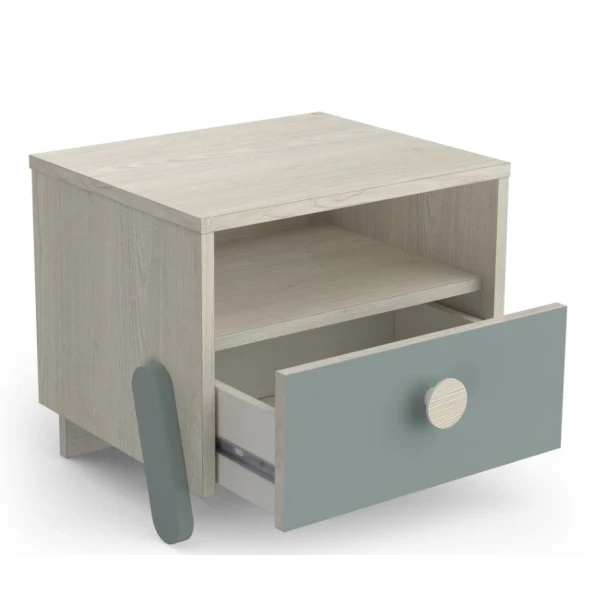 Children's bedside table with drawer