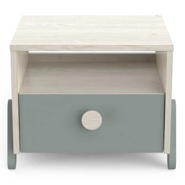 Children's bedside table with drawer