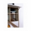 DESK WITH VERTICAL BOOKCASE NATURE