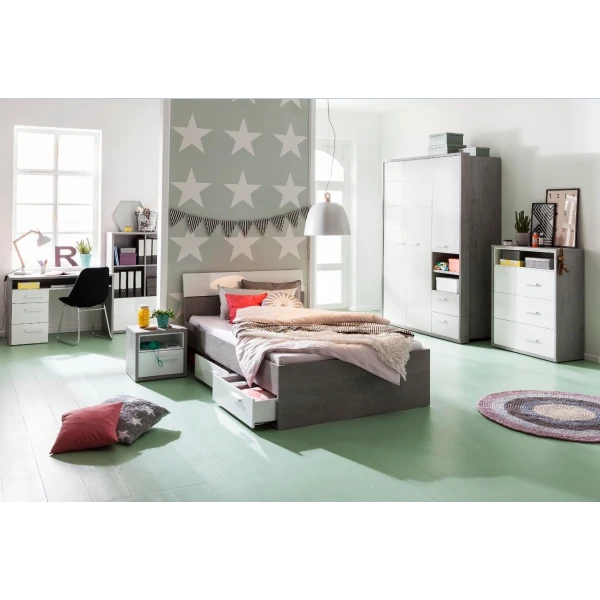 Youth Wardrobe 3 Doors