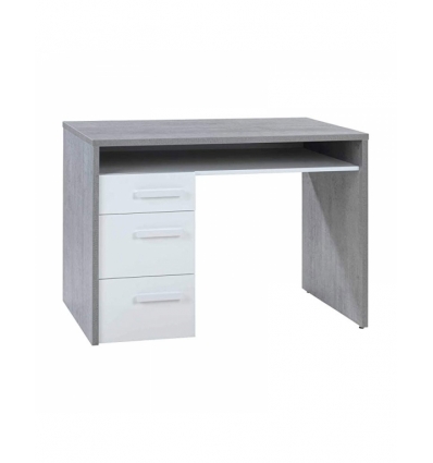 DESK WITH DRAWERS AND SHELF STELLAR