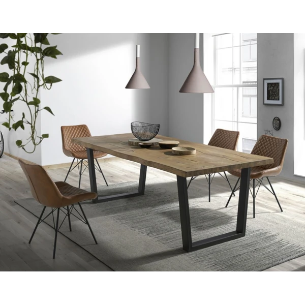 Industrial Style Dining Table