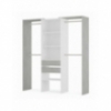 OPEN WARDROBE WITH SHELVES AND DRAWERS BALDER