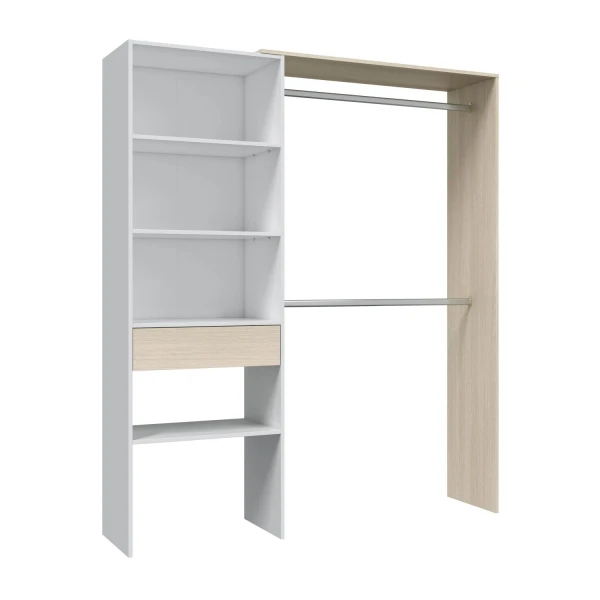 Storage system with bars and drawers