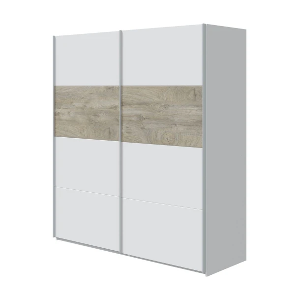  Bicolor Wardrobe 2 Doors