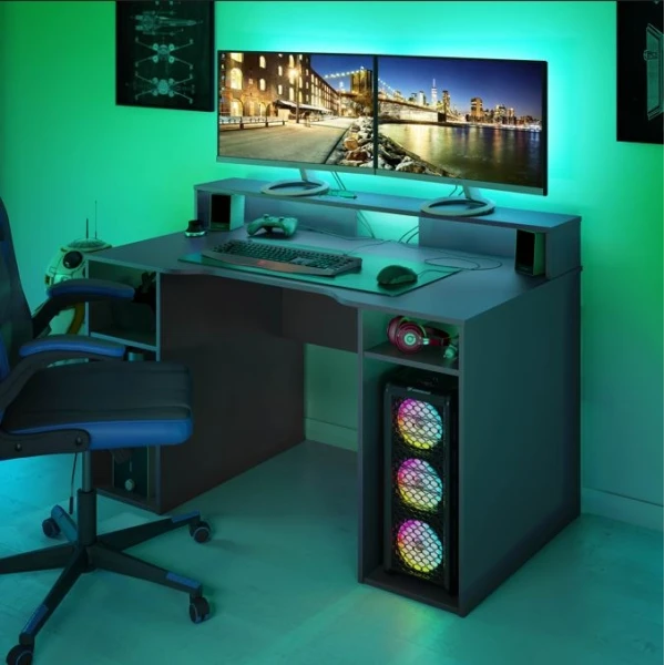 Multifunctional gamer desk