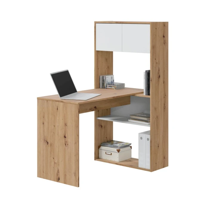 Desk With bookshelf integrated