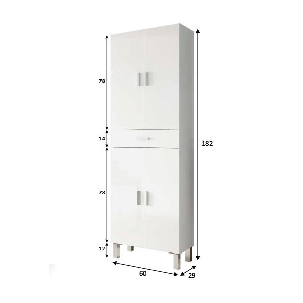 Bathroom Vertical Cabinet