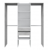 OPEN WARDROBE WITH SHELVES AND DRAWERS BALDER