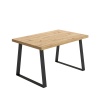 EXTENDABLE INDUSTRIAL DINING TABLE WATT