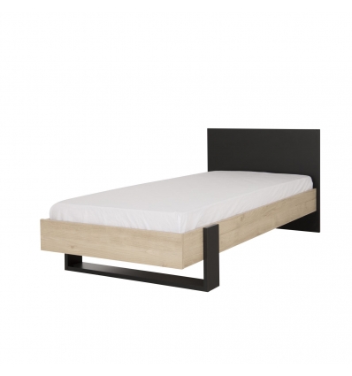 CAMA INDIVIDUAL EN ESTILO INDUSTRIAL BOREAL