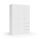 3-DOOR WARDROBE WITH DRAWERS ANDROMEDA