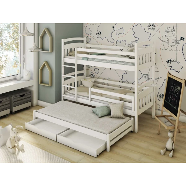 LITERA JUVENIL DE MADERA NASU