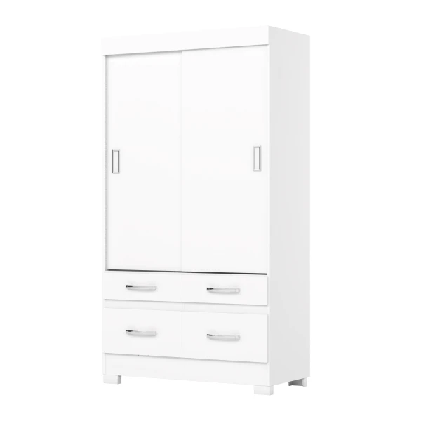 Wardrobe with drawers