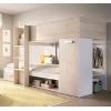 TRAIN BUNK BED WITH WARDROBE APOLINIA