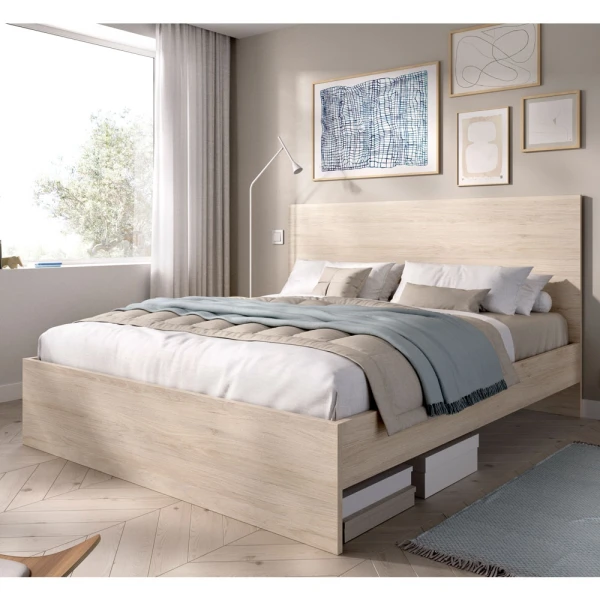 Economical double bed