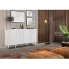White sideboard