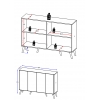 Sideboard dimensions