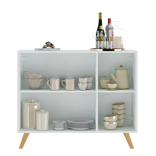 Inside the sideboard