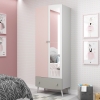 Children's wardrobe with mirror